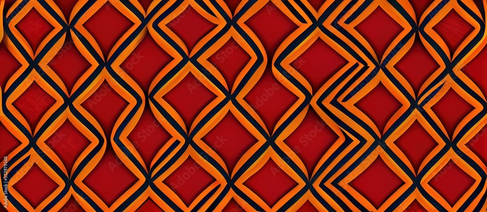 Tribal pattern. African ethnic pattern style. Generative AI Tribal pattern. African ethnic pattern style. Generative AI