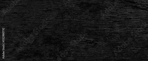 Panorama of Dark grey black slate background or texture. Black granite slabs background, black background with marble texture in old vintage paper design.