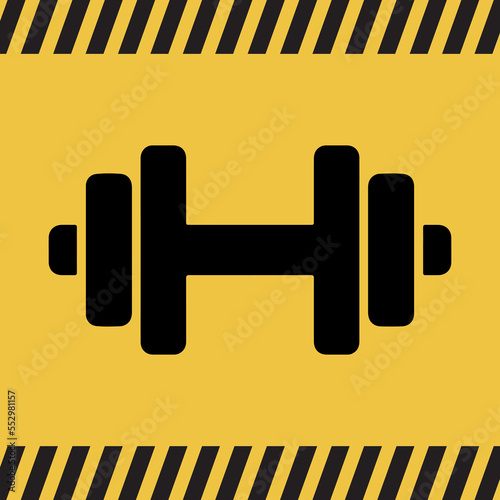 Logo salle de sport.