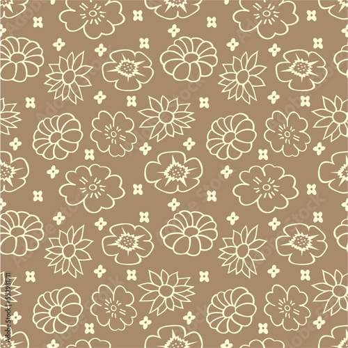 Festive patern. Beautiful vector drawing. Seamless holiday pattern for fabric and wrapping.