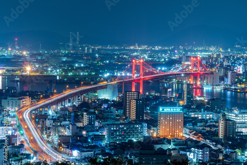 若戸大橋夜景