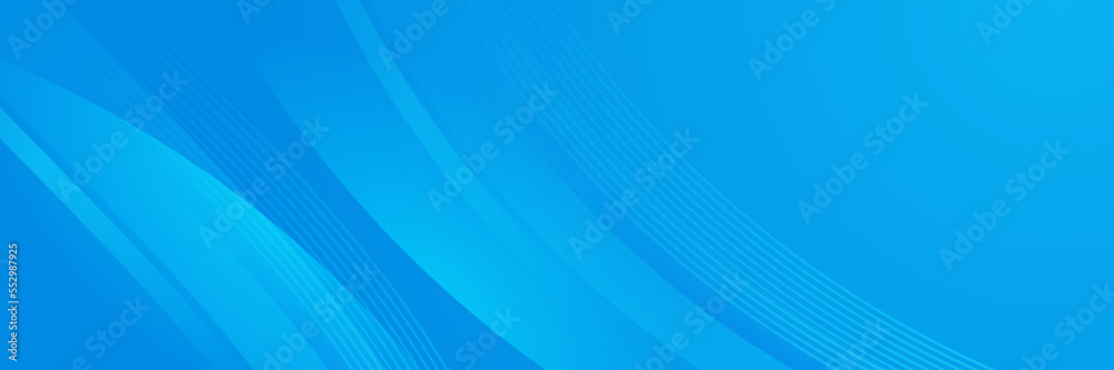 Modern blue gradient abstract vector long wide banner background. Design for poster, template on web, backdrop, banner, brochure, website, flyer, landing page, presentation, and webinar Modern blue gradient abstract vector long wide banner background. Design for poster, template on web, backdrop, banner, brochure, website, flyer, landing page, presentation, and webinar