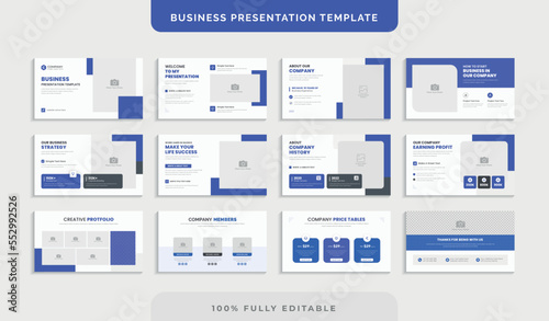 Creative Corporate Agency business presentation slides Design Template