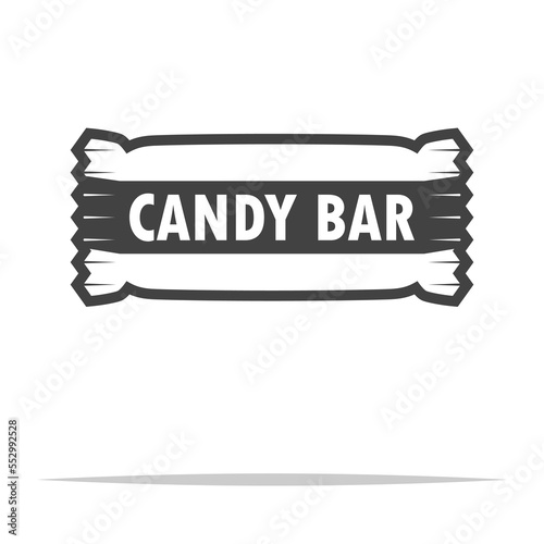 Candy bar icon transparent vector isolated