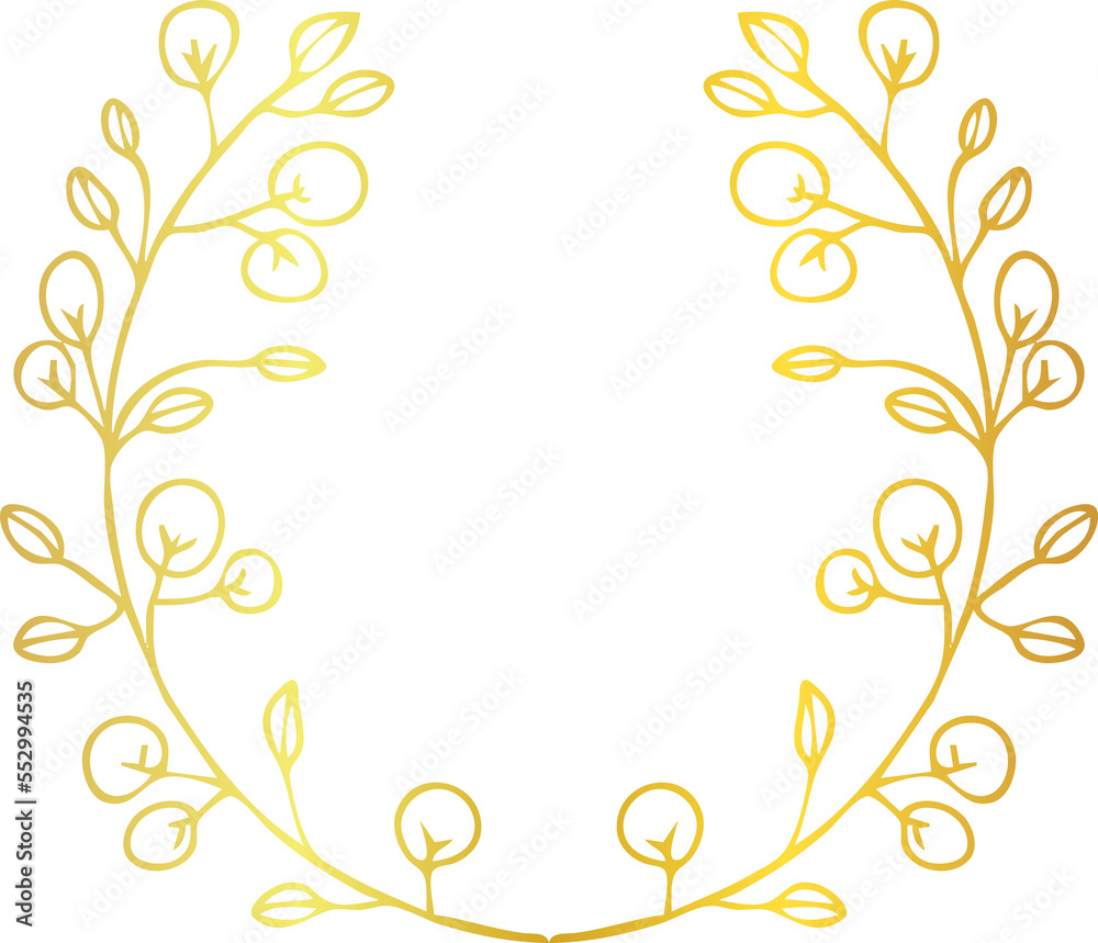 Laurel Frame Decoration Laurel Frame Decoration