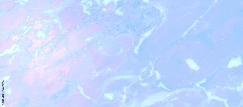 Obraz premium Snow, ice winter vector texture. Realistic marbling effect