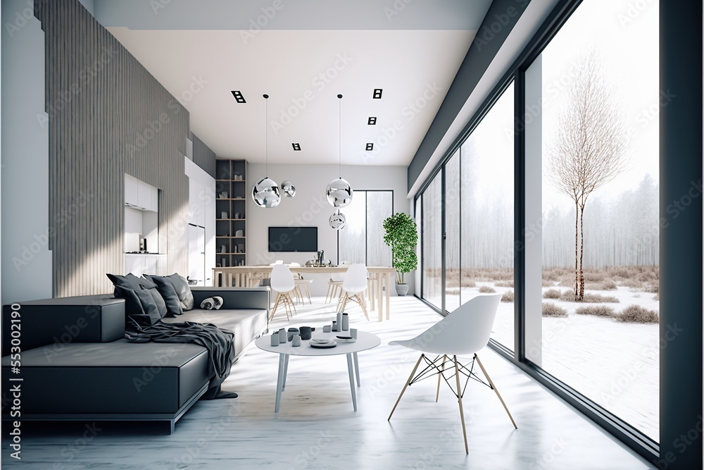 Digital illustration about house interior. Digital illustration about house interior.