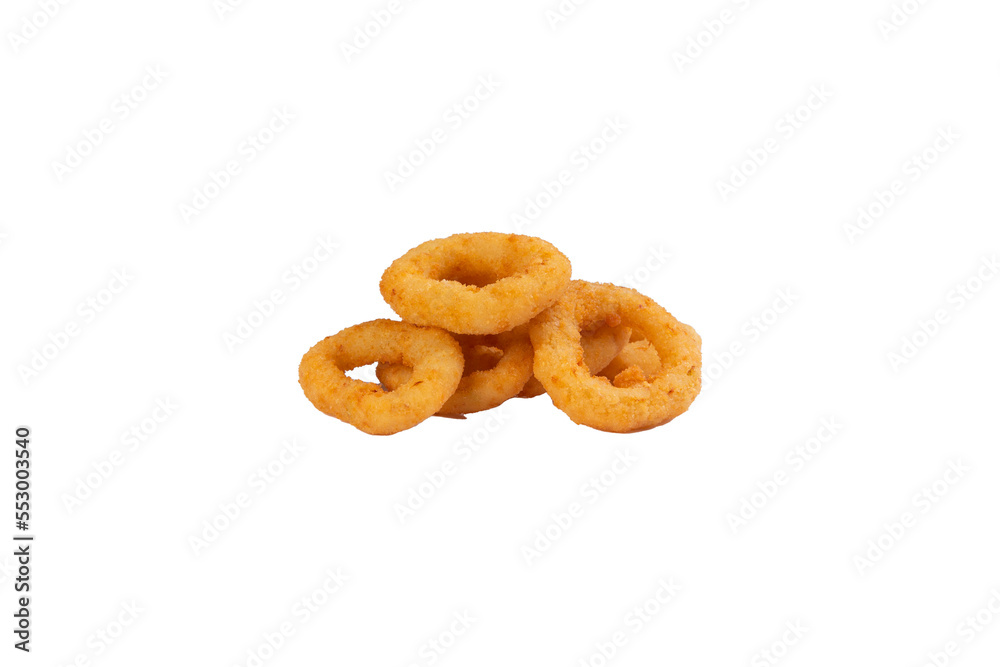 Fried onion rings. Selective focus. transparent. Fried onion rings. Selective focus. transparent.