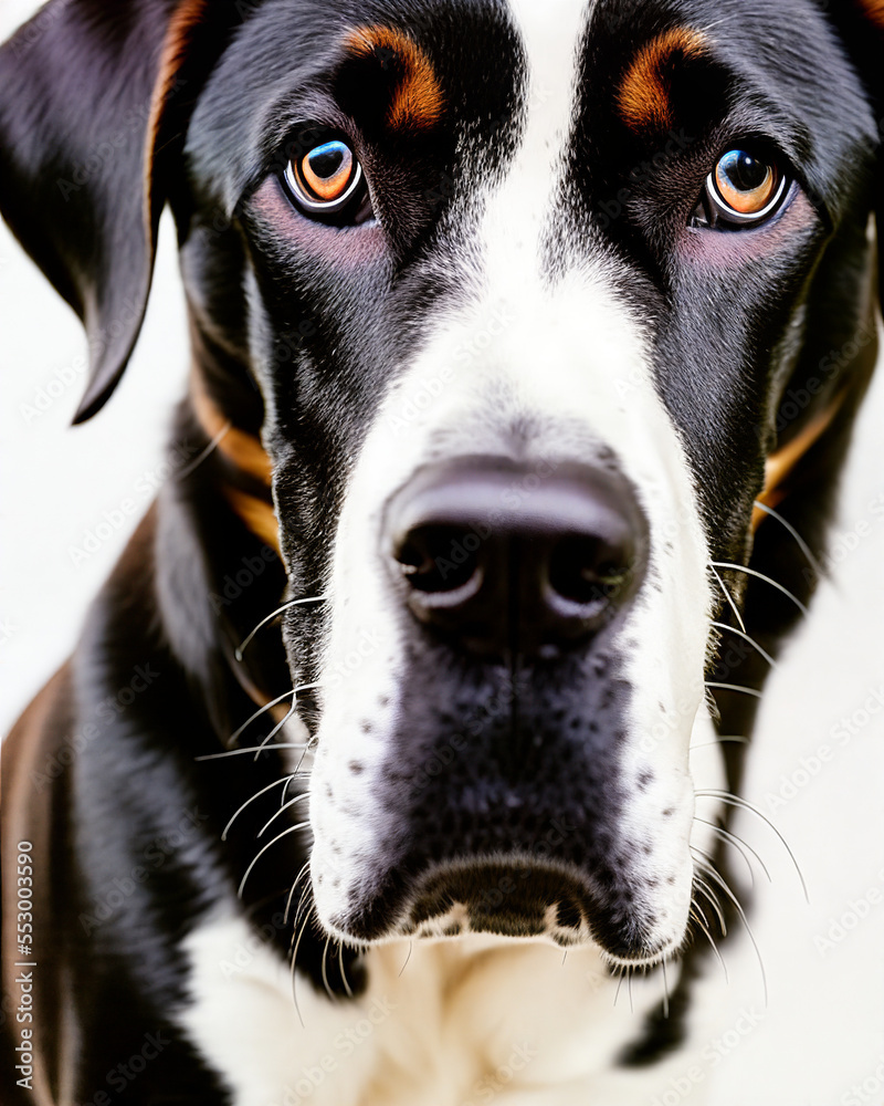 Perro grande generado por inteligencia artificial Perro grande generado por inteligencia artificial