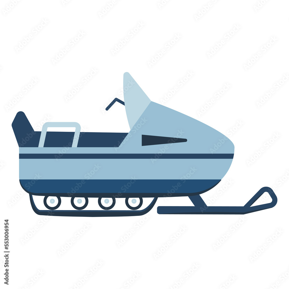 A set of vector graphic for christmas, winter season items icon vacation, holiday illustration. Snow jetski A set of vector graphic for christmas, winter season items icon vacation, holiday illustration. Snow jetski