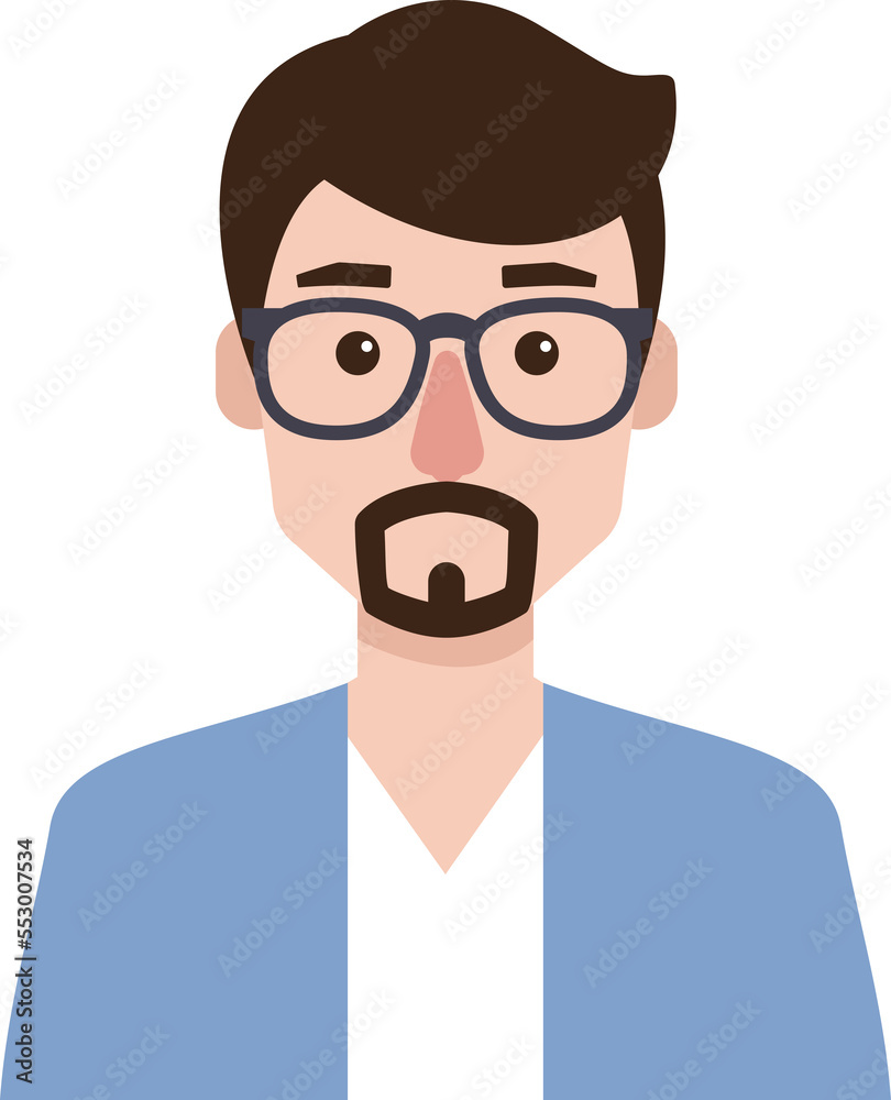 Pleple avatar, man icon.