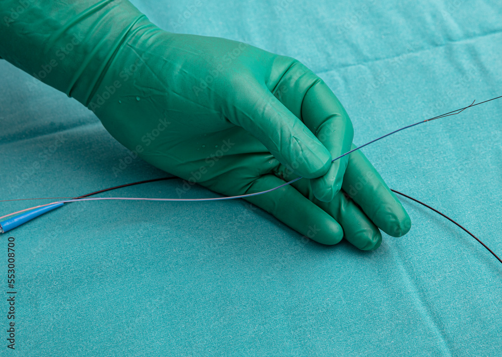 Coronary Imaging Catheter. Dual Lumen Catheter. Coronary angiography