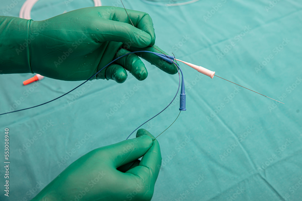 Coronary Imaging Catheter. Dual Lumen Catheter. Coronary angiography