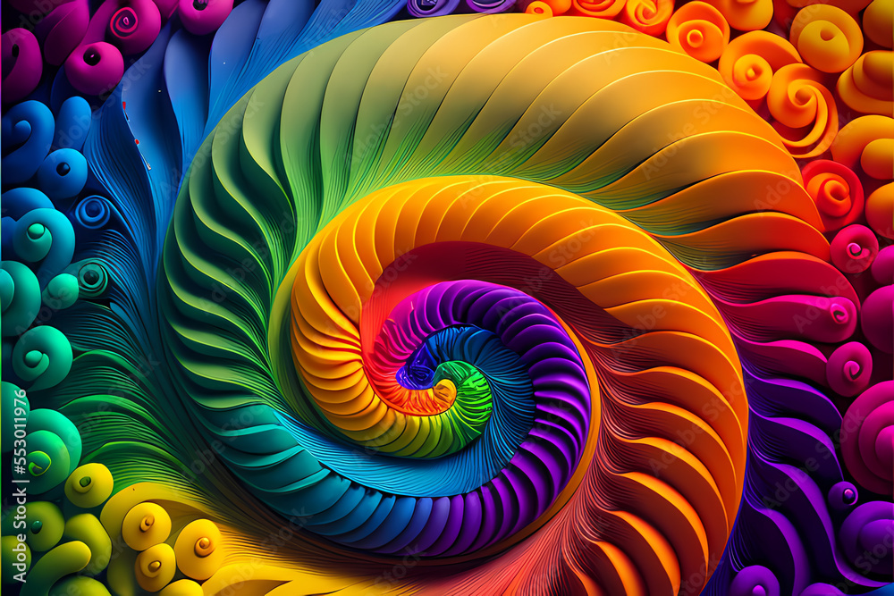 Seamless Abstract Colorful Design and Illustration Seamless Abstract Colorful Design and Illustration