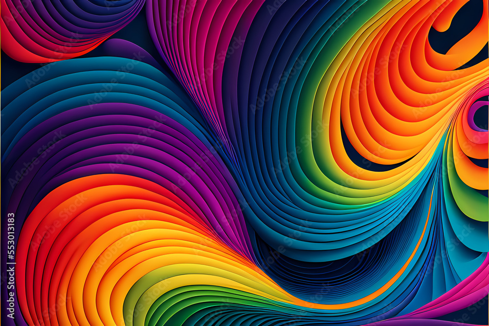 Seamless Abstract Colorful Design and Illustration Seamless Abstract Colorful Design and Illustration