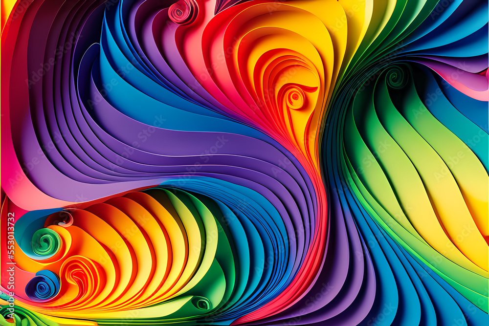 Seamless Abstract Colourful Design and Illustration Seamless Abstract Colourful Design and Illustration