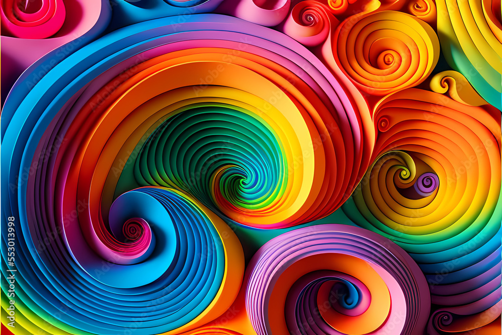 Seamless Abstract Colourful Design and Illustration Seamless Abstract Colourful Design and Illustration