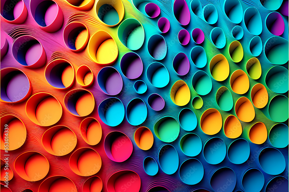 Seamless Abstract Colorful Design and Illustration Seamless Abstract Colorful Design and Illustration
