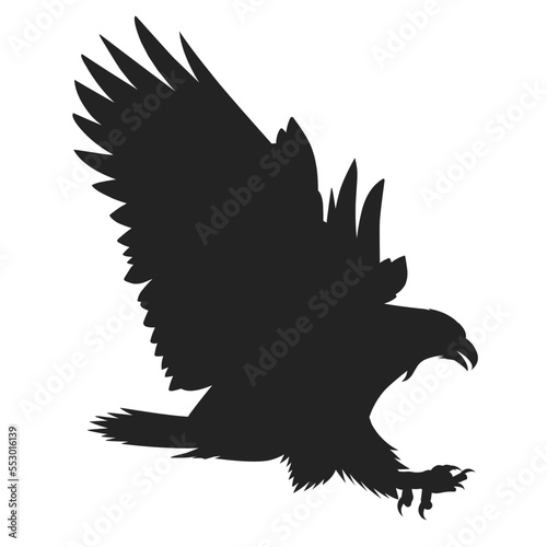 eagle silhouette vector