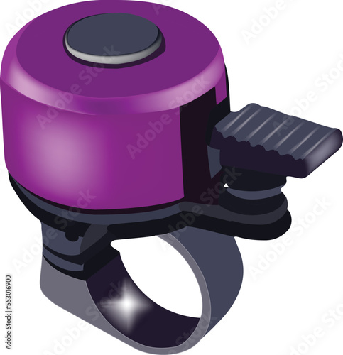Bicycle bells for safety warning-