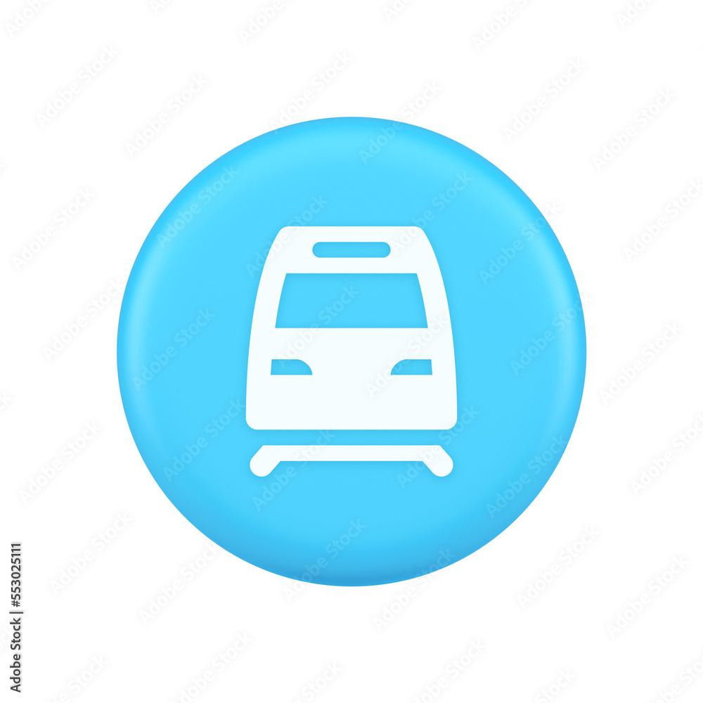 Train railway subway locomotive button rail passenger transportation ...