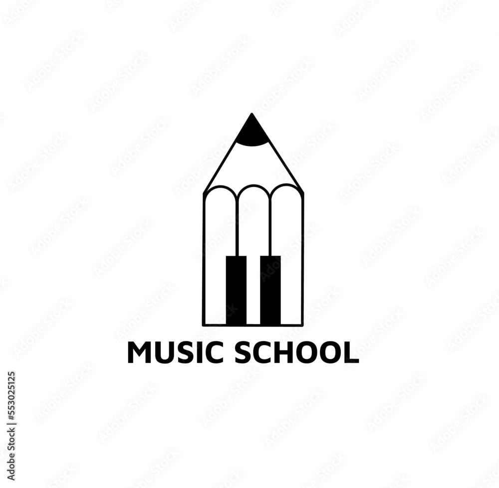 music school logo design concept music school logo design concept