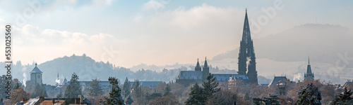 Freiburg Winterpanorama