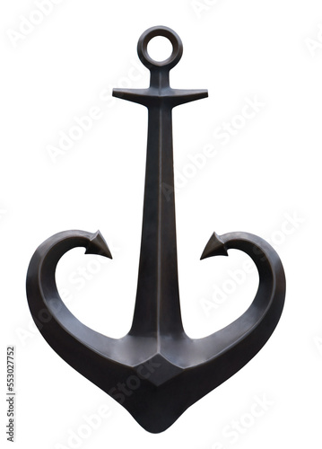 old ship anchor photo