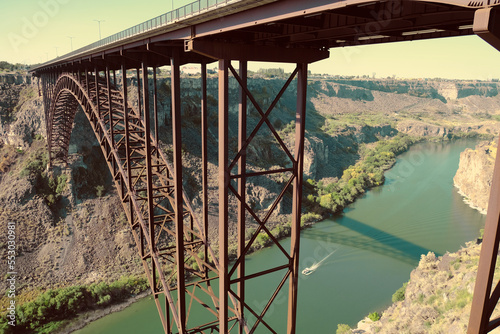 The I. B. Perrine Bridge and Snake River