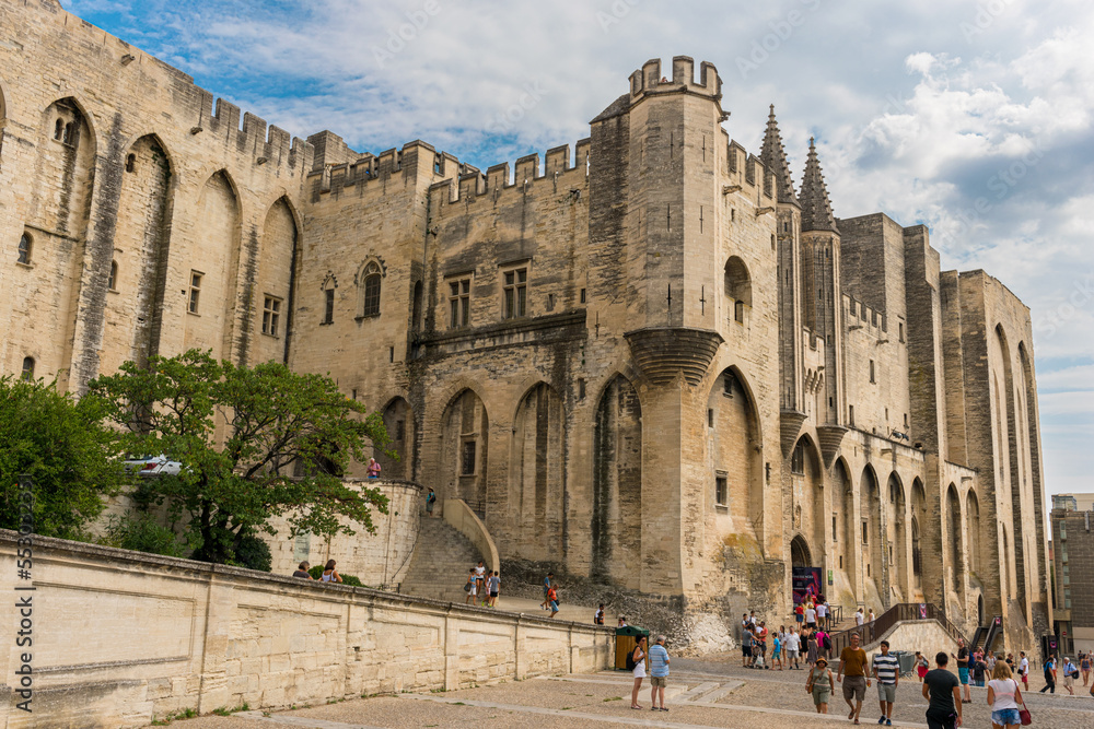 Avignon, Palais des papes, France