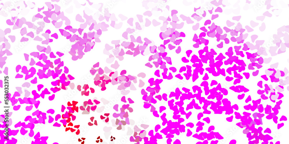 Light purple, pink vector template with abstract forms. Light purple, pink vector template with abstract forms.