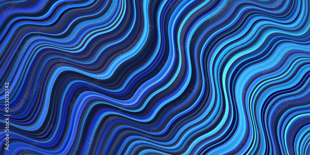 Light BLUE vector background with lines. Light BLUE vector background with lines.