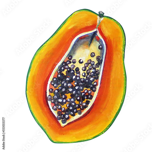 Papaya painting