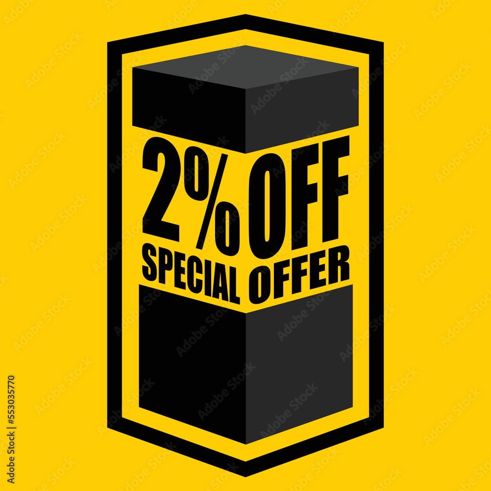 Vector illustration of black open box with lettering saying Vector illustration of black open box with lettering saying