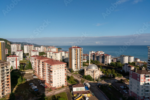 City view from Ordu Fatsa skyscraper