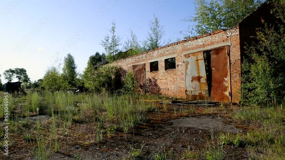 Abandoned farm in Chernobyl. Chernobyl Exclusion Zone. Ukraine. Abandoned farm in Chernobyl. Chernobyl Exclusion Zone. Ukraine.