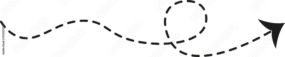 Dashed Line Arrow Dashed Line Arrow