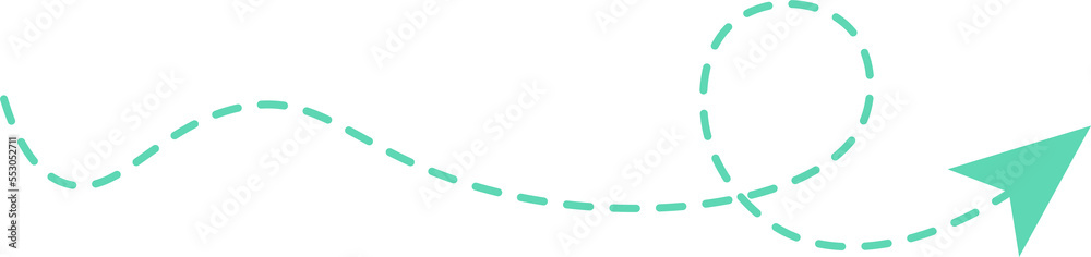 Dashed Line Arrow Dashed Line Arrow