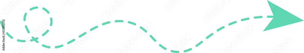 Dashed Line Arrow Dashed Line Arrow