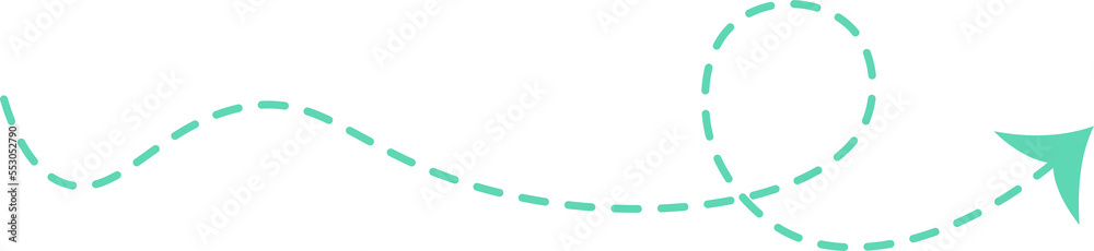 Dashed Line Arrow Dashed Line Arrow