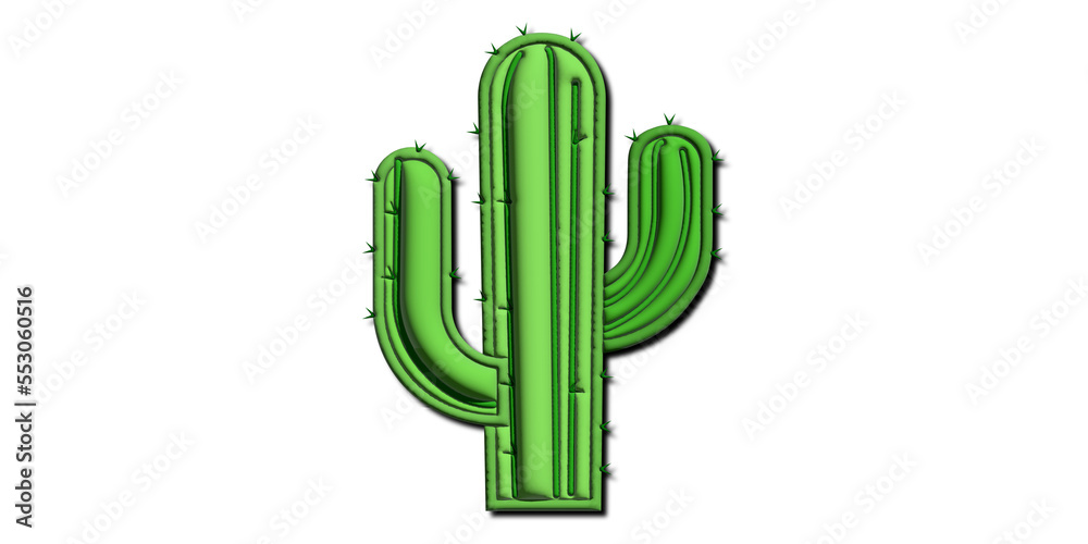 Obraz premium Bouncy Cactus