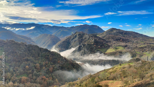 Sierra de Penamayor, Nava and Bimenes municipalities, Asturias, Spain