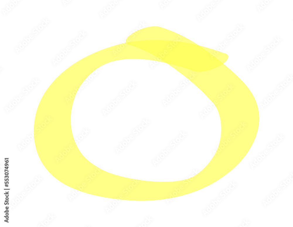Marker highlighter elements. Hand drawn shape line Marker highlighter elements. Hand drawn shape line