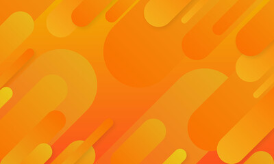 Radiant orange abstract geometry emanates fluid brilliance and captivating background.cool wallpaper	