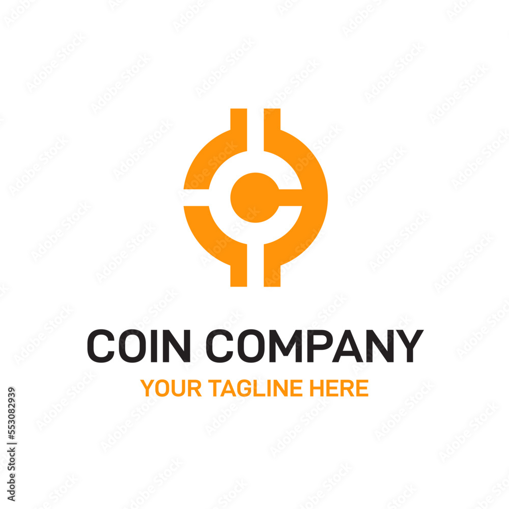 C Letter Alphabet Initial Coin Crypto Blockchain Vector Abstract Illustration Logo Icon Design Template Element C Letter Alphabet Initial Coin Crypto Blockchain Vector Abstract Illustration Logo Icon Design Template Element