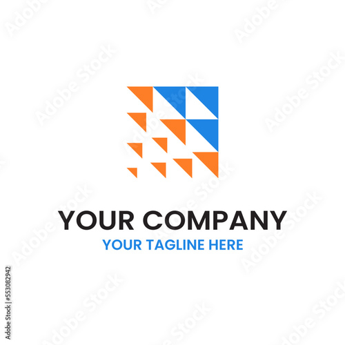 Free Download Growth Success Flight Triangles Movement Vector Abstract Illustration Logo Icon Design Template Element - GFXLoad