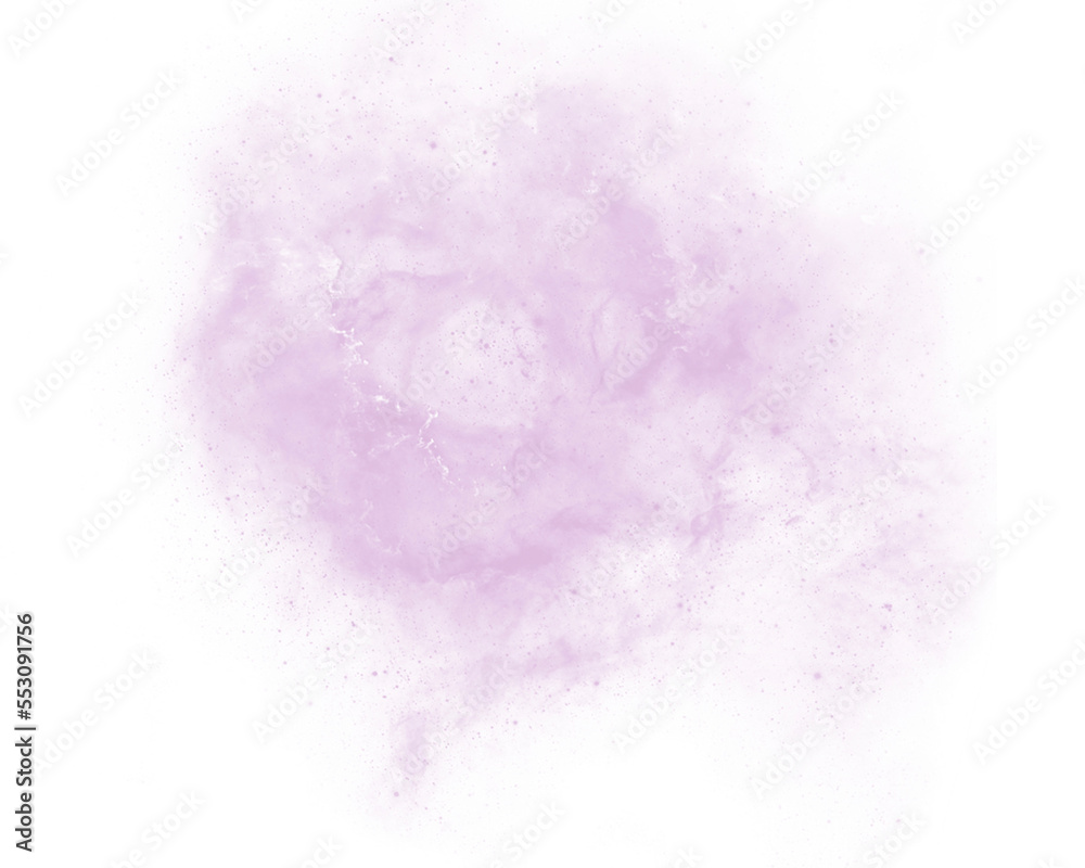 Pink pastel powder