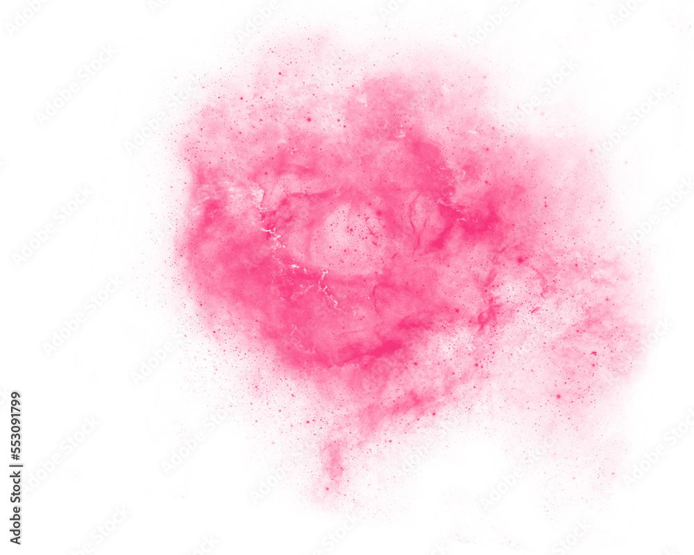 Pink powder