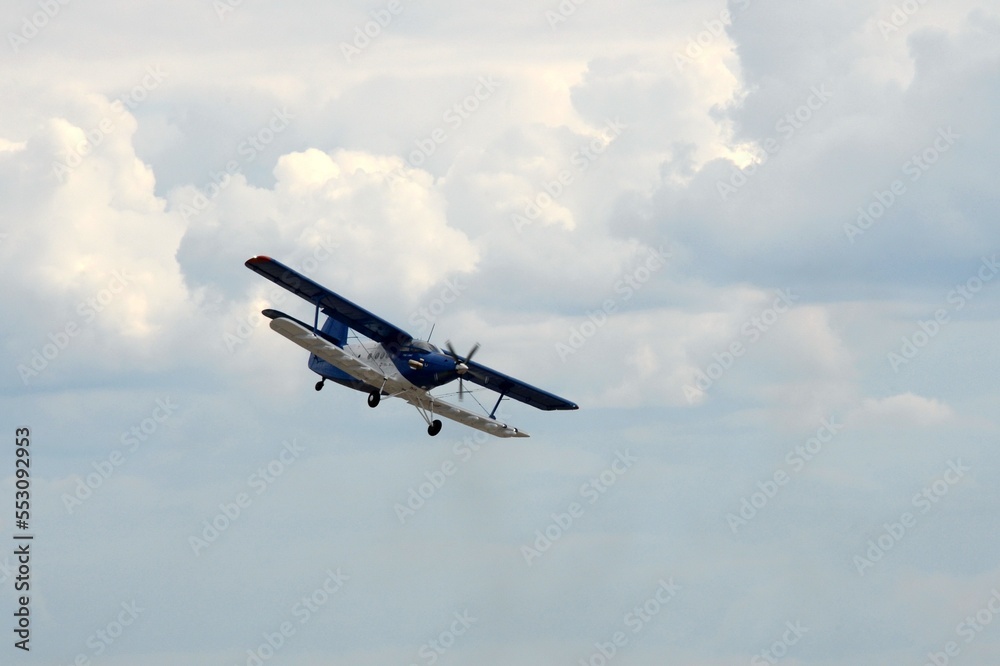 Fototapeta premium The light multipurpose aircraft TVS-2MS 