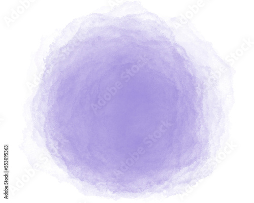 Purple watercolor brush stroke